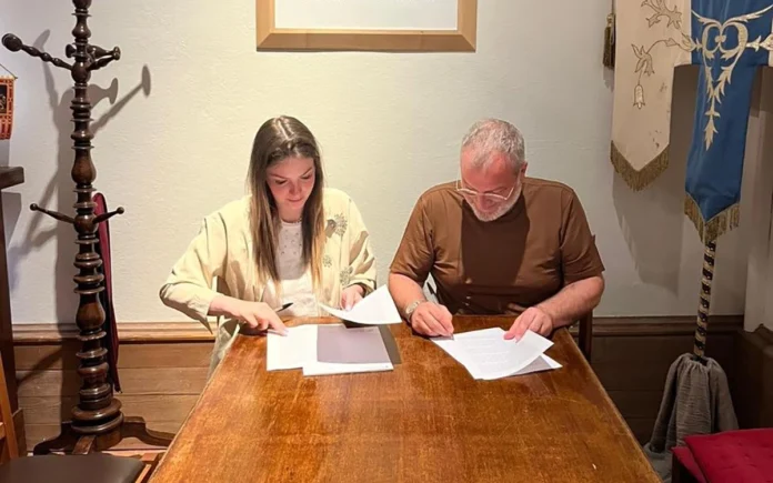 partita a scacchin marostica firma convenzione Scacchi Marostica