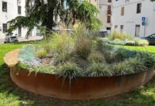 Vicenza, riqualificata area verde di Piazzola Gualdi: manutenzione all’Ordine degli avvocati piazzola gualdi vicenza