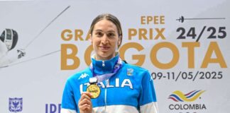Rizzi regina di spada a Bogotà, terzo successo in Coppa del Mondo