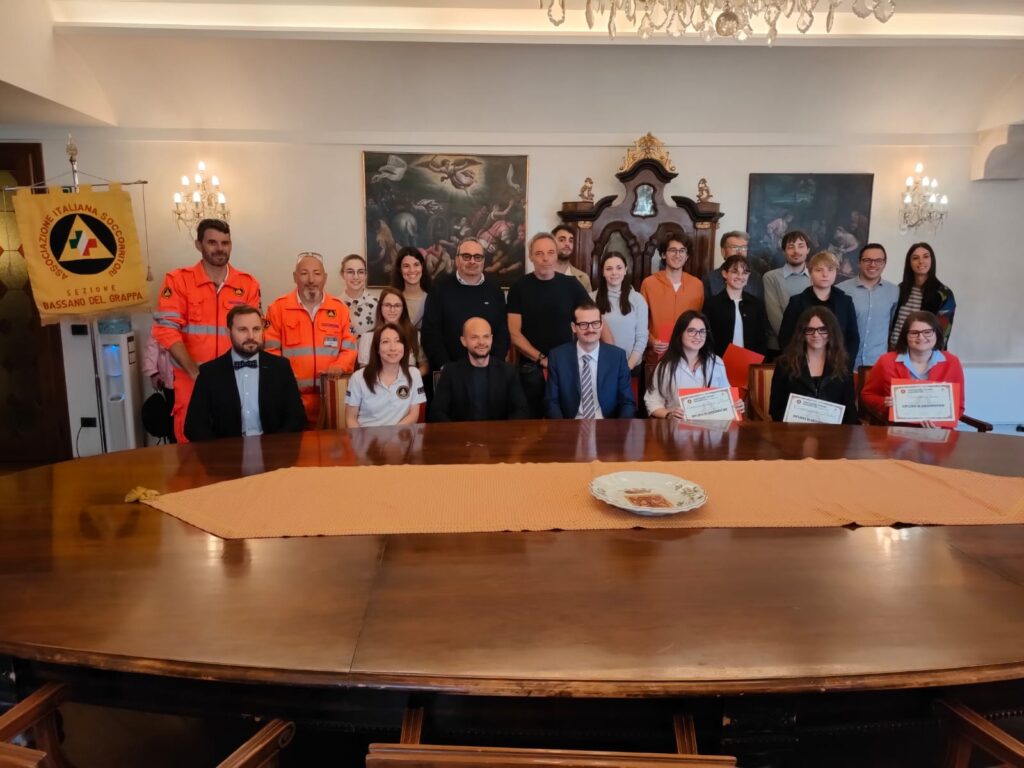 bassano del grappa diplomi soccorritori