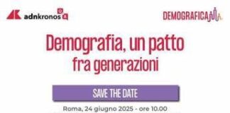 Adnkronos Q&A, ‘Demografia, un patto fra generazioni’: l’evento il 24 giugno