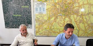 Slitta l’apertura del nuovo bicipark della stazione di Vicenza: Gps non si presenta al ritiro dei locali dirigente andriolo assessore spiller bicipark gos vicenza global parking solutions