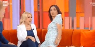 Caterina Balivo, incidente (sfiorato) con lo stuzzicadenti: il siparietto a La volta buona