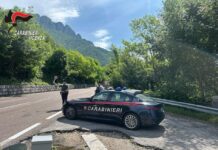 Controlli per la sicurezza stradale lungo la SP 349 del Costo: una denuncia e tante sanzioni controlli dei carabinieri sulla sp 349 del Costo