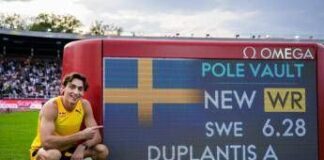 Diamond League, il solito Duplantis: a Stoccolma altro record del mondo nell’asta