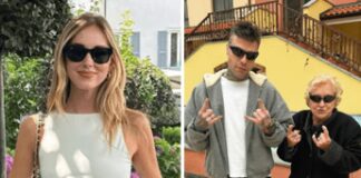 Ferragni, il ‘cuore’ per Fedez dopo la morte della nonna. Poi blocca i commenti