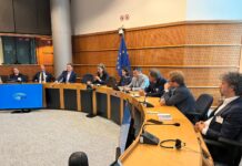 I sindaci veneti di centrosinistra a Bruxelles con Annalisa Corrado (S&D). Possamai, Tommasi e Giordani: “Più Europa per i territori” I sindaci veneti di centrosinistra a Bruxelles con eurodeputato Annalisa Corrado, da dx Tommasi, Possamai e Giordani