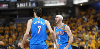 Oklahoma vince a Indianapolis, finals sul 2-2