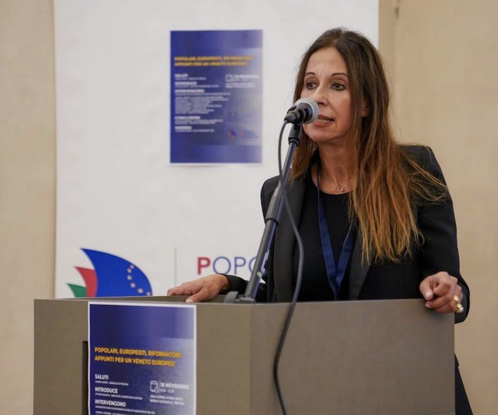 La vicentina Francesca Carli, Responsabile Politiche educative Azione Veneto