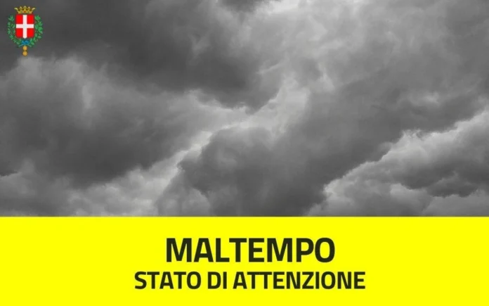 Maltempo su Vicenza, allerta gialla Maltempo su Vicenza, allerta gialla