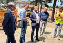 Colombara, critico anche… pro nuovi galloni? Su Viale Trento un’interrogazione già anticipata dal sindaco Possamai e Spiller con dirigenti e dipendenti comunali in ispezione ai lavori per viale Trento