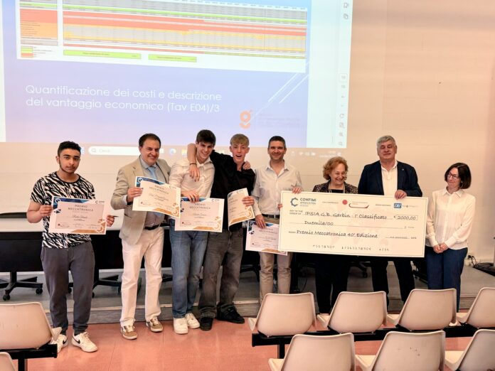 Premio Meccatronica 2025 garbin schio