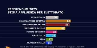 Tutti i numeri dei referendum, l’analisi del voto e della partecipazione: indicazioni interessanti sull’Italia (e su Vicenza “cosmopolita”) Quanti sono gli elettori di ciascun partito che hanno votato al referendum? (fonte: sondaggio SWG)