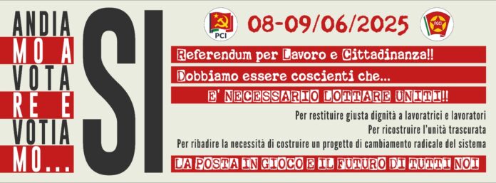 Referendum, i 5 sì del PCI Referendum, i 5 sì del PCI
