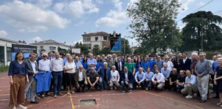 Gli ex allievi “regalano” la nuova palestra all’Istituto Rossi di Vicenza. Lavori al via, sarà pronta per il prossimo anno scolastico inaugurazione lavori palestra istituto rossi