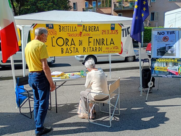 Una cittadina firma per l'appello del Comitato Albera Una cittadina firma per l'appello del Comitato Albera