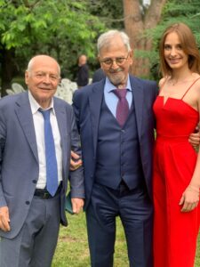 Da sx Treu, Conte e Ganzer
