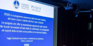 Nuovo successo del programma Peses all’Università Cattolica