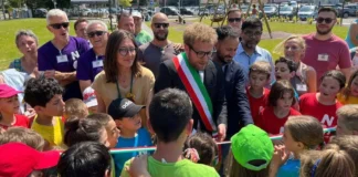 Inaugurato e aperto al pubblico il nuovo parco di via Cattaneo a Vicenza inaugurazione parco cattaneo vicenza