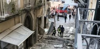 Esplode una palazzina a Napoli, estratta viva una donna