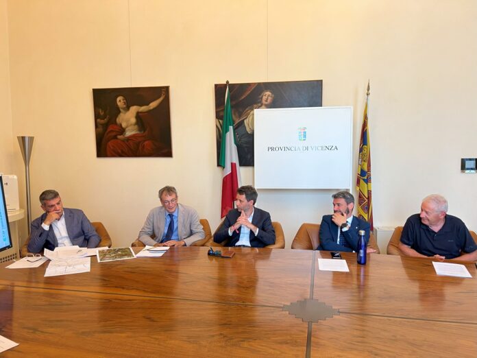 ponte Debba conferenza stampa giu25 presentazione progetto esecutivo Nuovo Ponte di Debba sul Bacchiglione