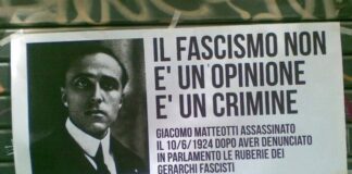 Sfregio alla lapide di Giacomo Matteotti. Psi di Vicenza: “Il fascismo sarà pure morto, ma il suo fantasma continua a materializzarsi…” fascismo morto? forse no