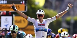 Merlier beffa Milan in volata, Pogacar resta leader del Tour