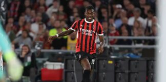 Poker Milan al Liverpool, Leao dedica gol a Diogo Jota