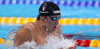 Martinenghi argento iridato nei 100 rana, Ceccon bronzo in 50 delfino