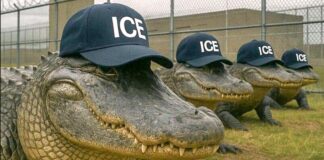 Alligator Alcatraz, dalla Florida di Gatorade a quella degli alligatori-carcerieri. L’America che ci idrata e quella che sbrana Una foto pubblicata sulla pagina ufficiale X del Dipartimento per la sicurezza interna degli Stati Uniti raffigurante "Alligator Alcatraz", un nuovo centro di detenzione per immigrati situato nel Parco nazionale delle Everglades in Florida.