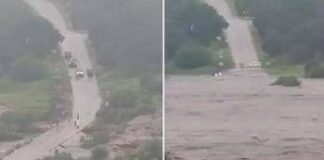 Alluvione Texas, il fiume distrugge tutto in pochi minuti: il video
