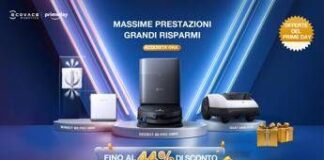 Amazon Prime Day 2025: Ecovacs gioca d’anticipo con sconti fino al 44% sui robot per la pulizia domestica