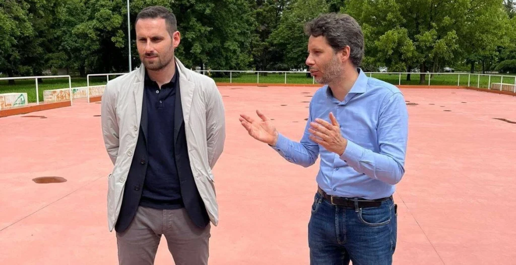 Assessori Leone Zilio e Cristiano Spiller