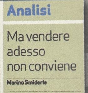 Azioni BPVi, non conviene venderle adesso (fonte GdV, 2015)