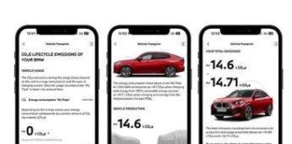 BMW integra l’impronta di CO2 nell’app