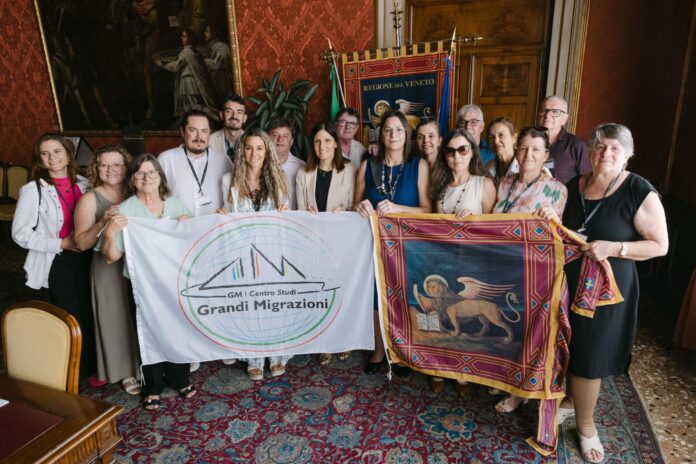 Delegazione di veneti brasiliani a palazzo Ferro Fini