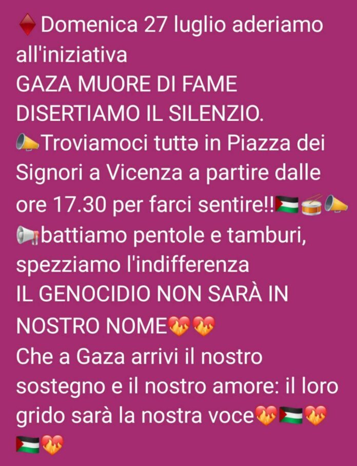 “Disertiamo il silenzio” “Disertiamo il silenzio”