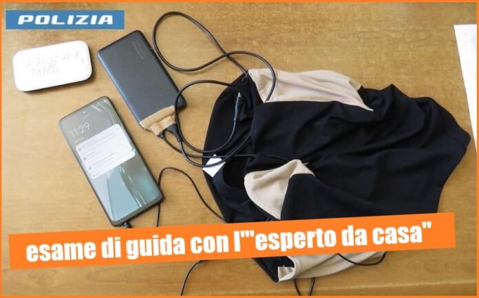 Esame di guida col trucco hi-tech (immagine)