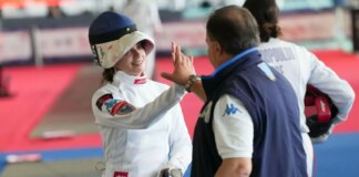 Le Nazionali di spada in ritiro pre-mondiale a Tirrenia