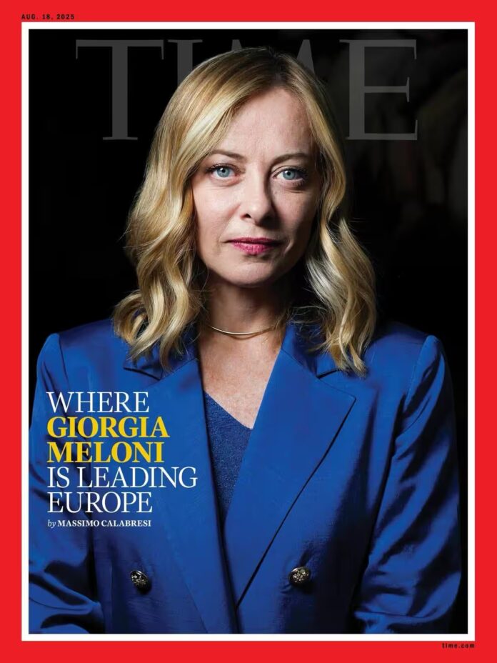Giorgia Meloni su Time