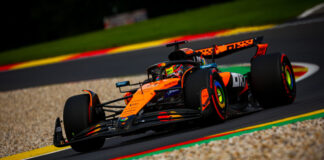 F1, Piastri in pole nella sprint del GP di Belgio. Verstappen 2°, Leclerc 4°