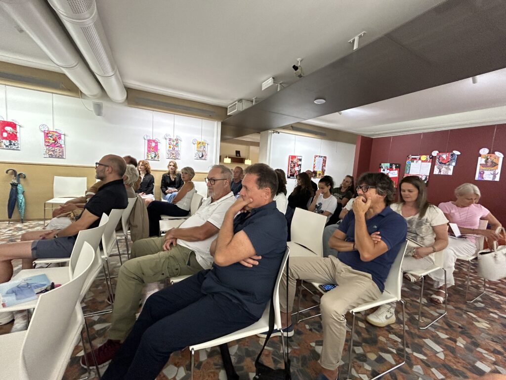 Il pubblico da Galla alla presentazione di "Demoni a Vicenza. Amicizia oltre il tempo"