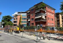 Vicenza, avanza spedito il cantiere in Viale Trissino: quasi completati i sottoservizi, al via la posa del teleriscaldamento viale trissino sopralluogo lavori
