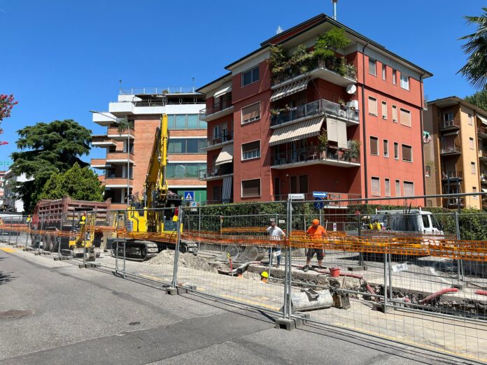 Il+sopralluogo+al+cantiere+4 viale trissino sopralluogo lavori