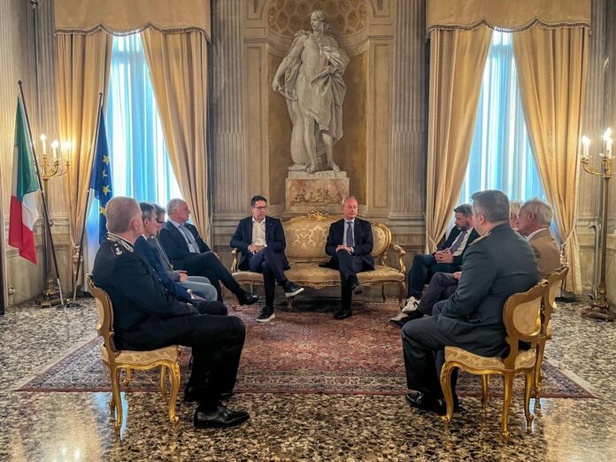 Incontro Ostellari_Molteni 4.7.25 incontro sulla sicurezza a Vicenza