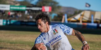 Vicentino Jacopo Trulla, compleanno d’acciaio a Pretoria: “nato” nell’Asd Rugby Vicenza è titolare nel test-match tra Italia e Sudafrica Jacopo Trulla in azzurro (foto d'archivio)
