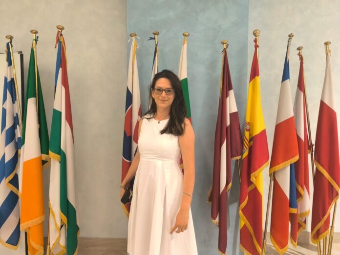 La giornalista Ucrain aMarianna Soronevych La giornalista Ucraina Marianna Soronevych