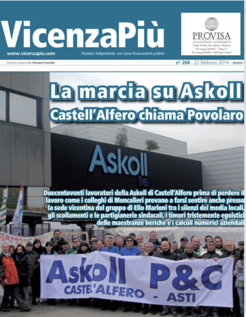 La vicenda di Castell'Alfero della Askoll di Elio Marioni su VicenzaPiù