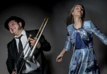 “Canzoni sotto le stelle” concede il bis, Teatro Comunale di Lonigo : la voce di Vanessa Tagliabue Yorke illumina Villa Cordellina Mauro Ottolini e Vanessa Tagliabue York (credits Roberto Cifarelli)