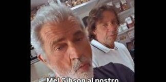 Mel Gibson nel casertano, l’attore pazzo per la mozzarella di bufala